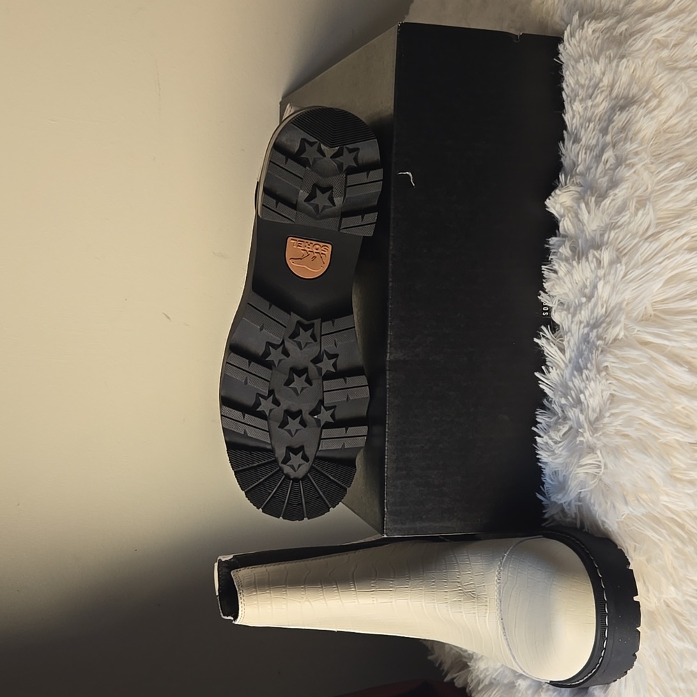 Sorel Joan Now Chelsea Boots Chalk Size US 12 - Picture 5 of 5